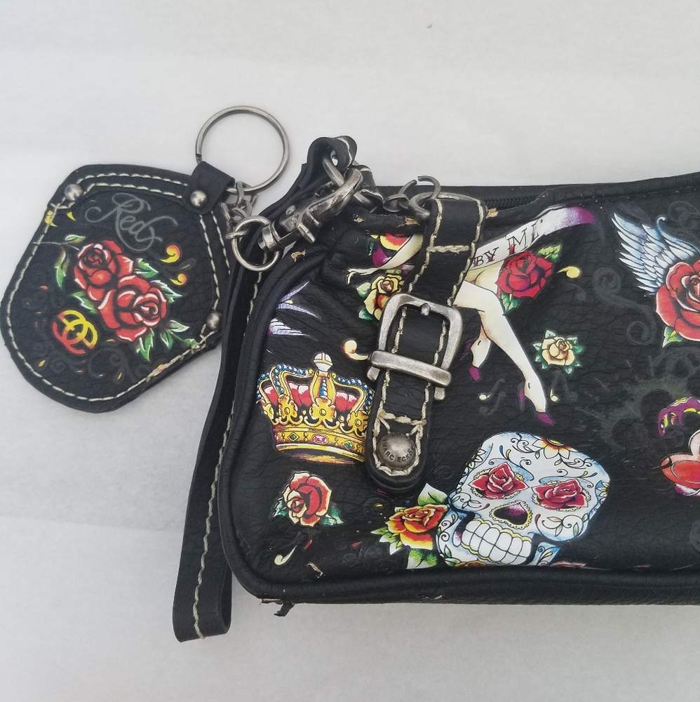 ☠HP☠ Marc Ecko Wristlet in Box - Picture 3 of 16